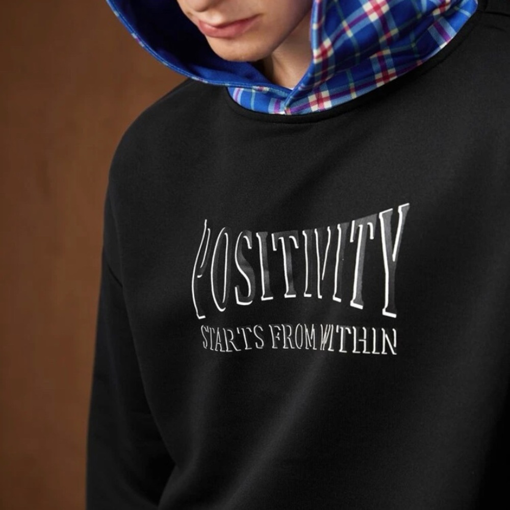 Men’s Positivity Hoodie - Picture 5 of 6